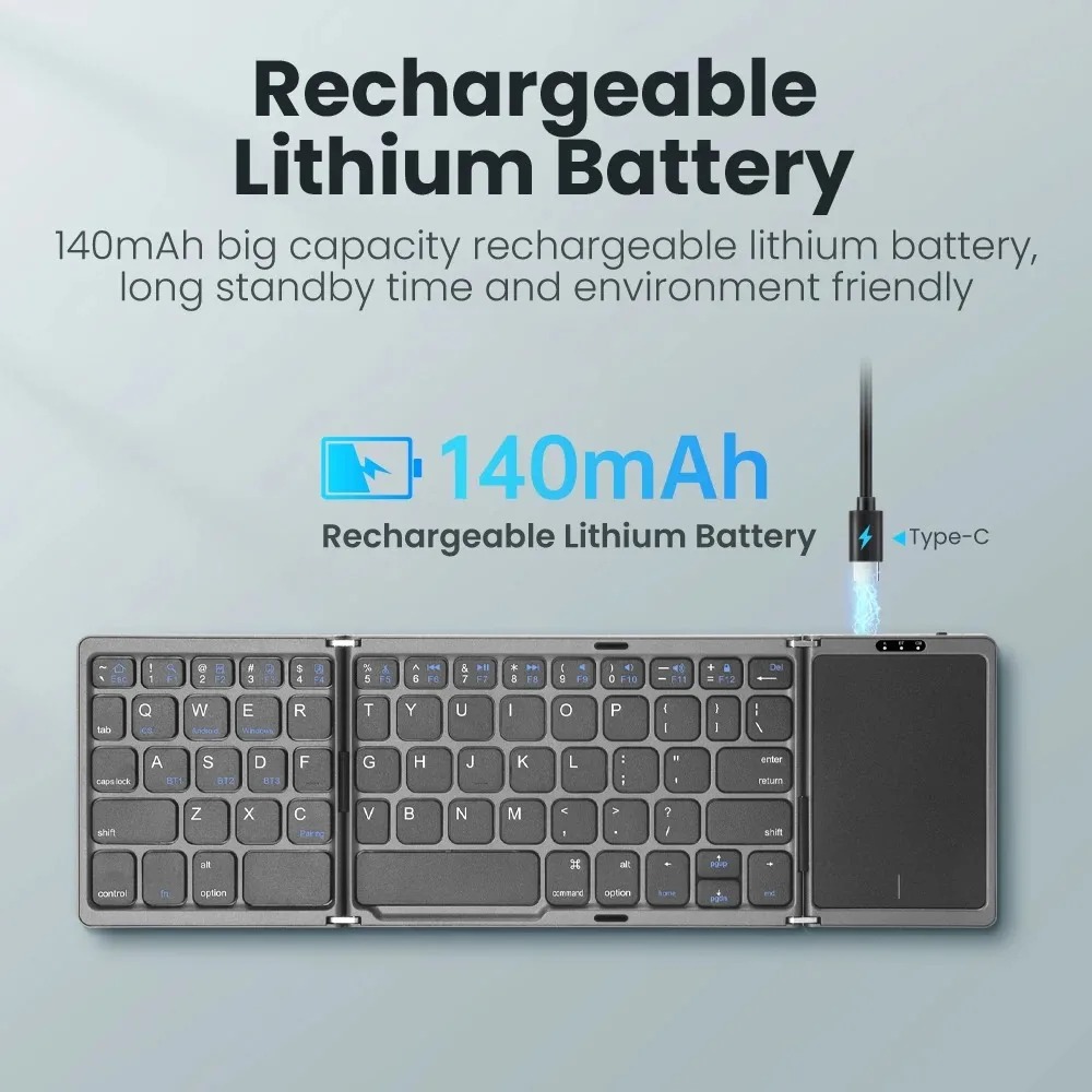 KEBIDUMEI Three Bluetooth Keyb - Android Tablet Gaming Accessories recension och pris