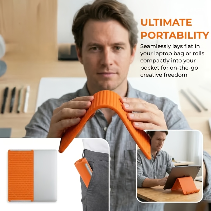 Flexible Folding Phone Holder  - Essential Tablet Accessories recension och pris