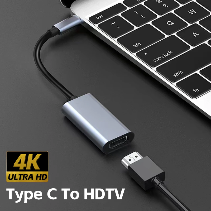 4K Resolution USB-C to HDTV Ad - Hdmi Adapter Tablet recension och pris
