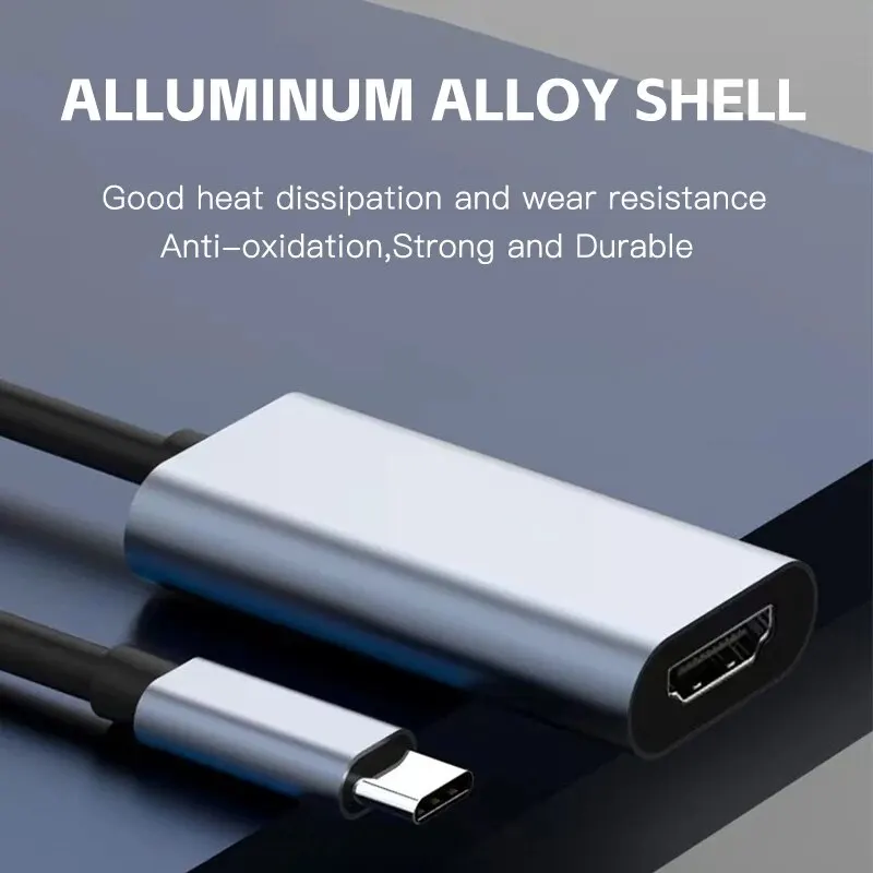 4K Resolution USB-C to HDTV Ad - Hdmi Adapter Tablet recension och pris