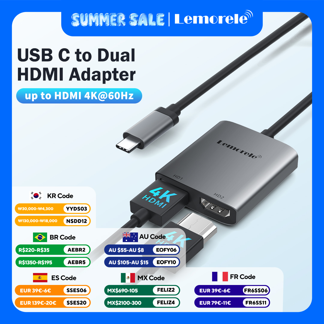 Lemorele 4K USB-C to HDMI Adap - Hdmi Adapter Tablet recension och pris