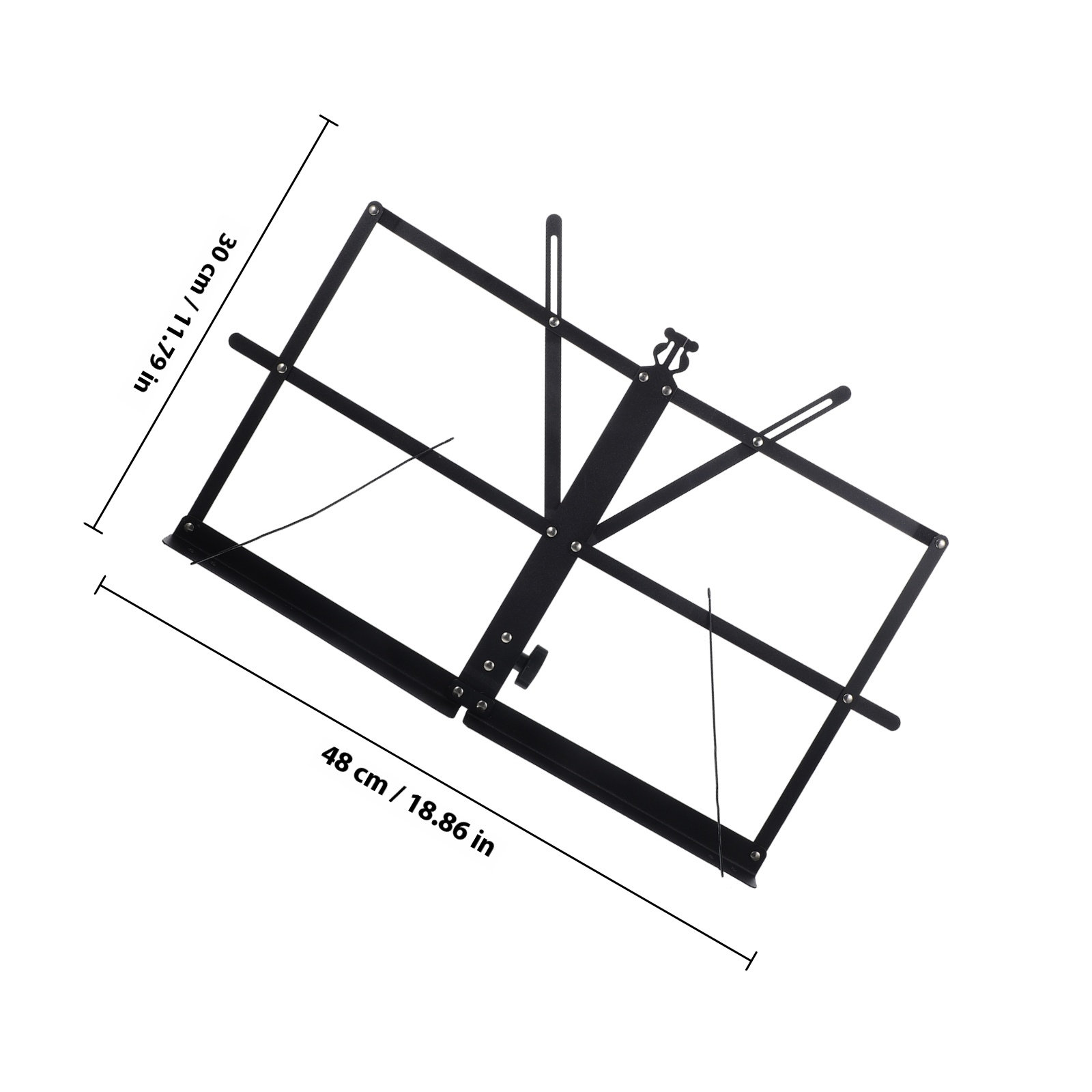 Foldable Music Stand Portable  - Tablet Stand Adjustable recension och pris