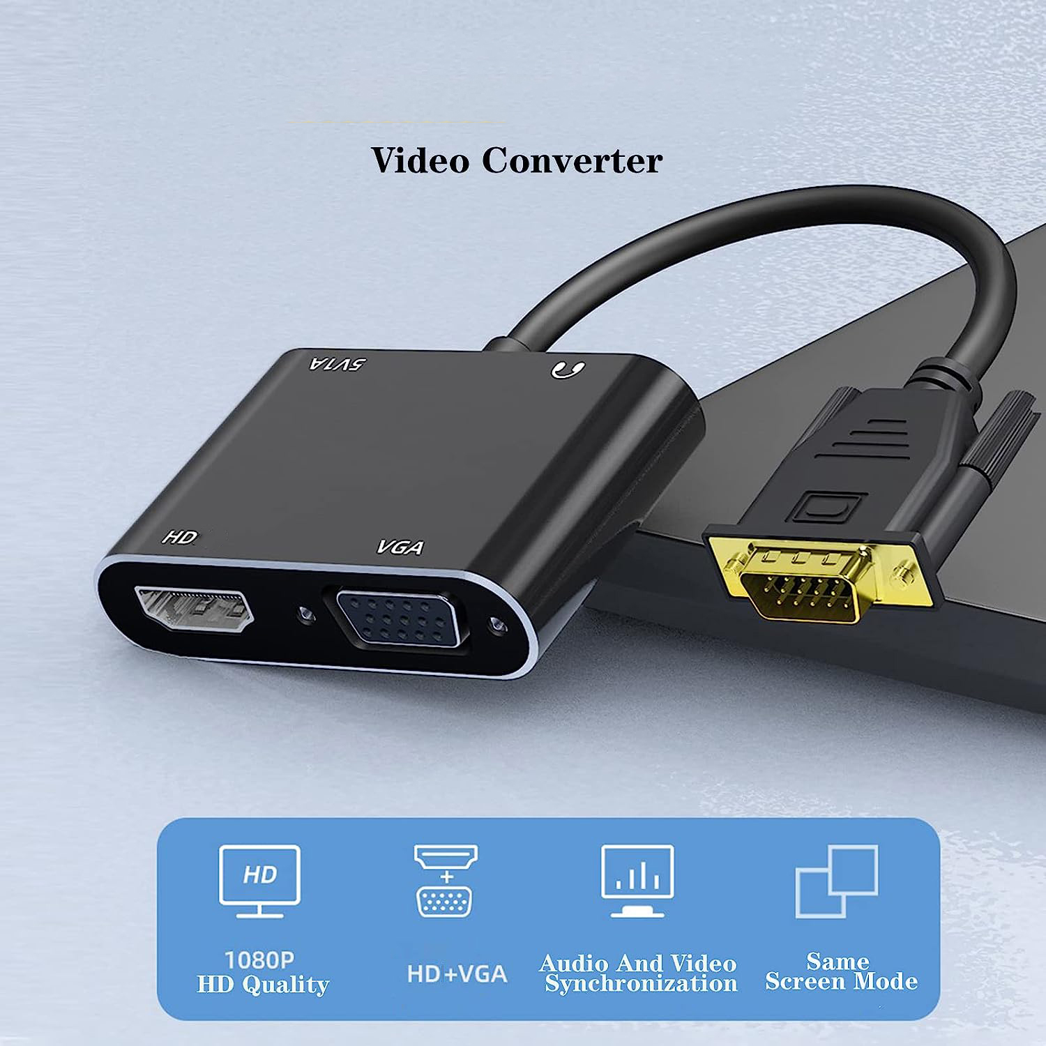 VGA(Host) to VGA/HDMI-compatib - Hdmi Adapter Tablet recension och pris