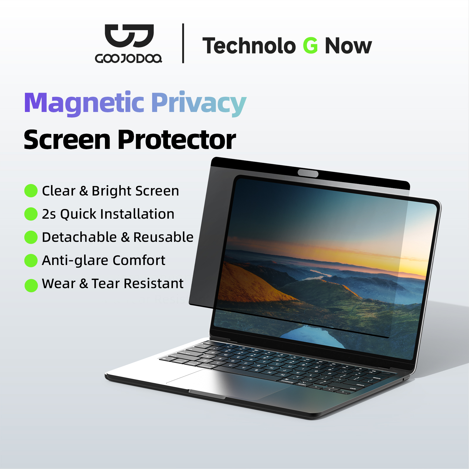 Reusable magnetic anti-peeping - Tablet Accessories Choice Store recension och pris